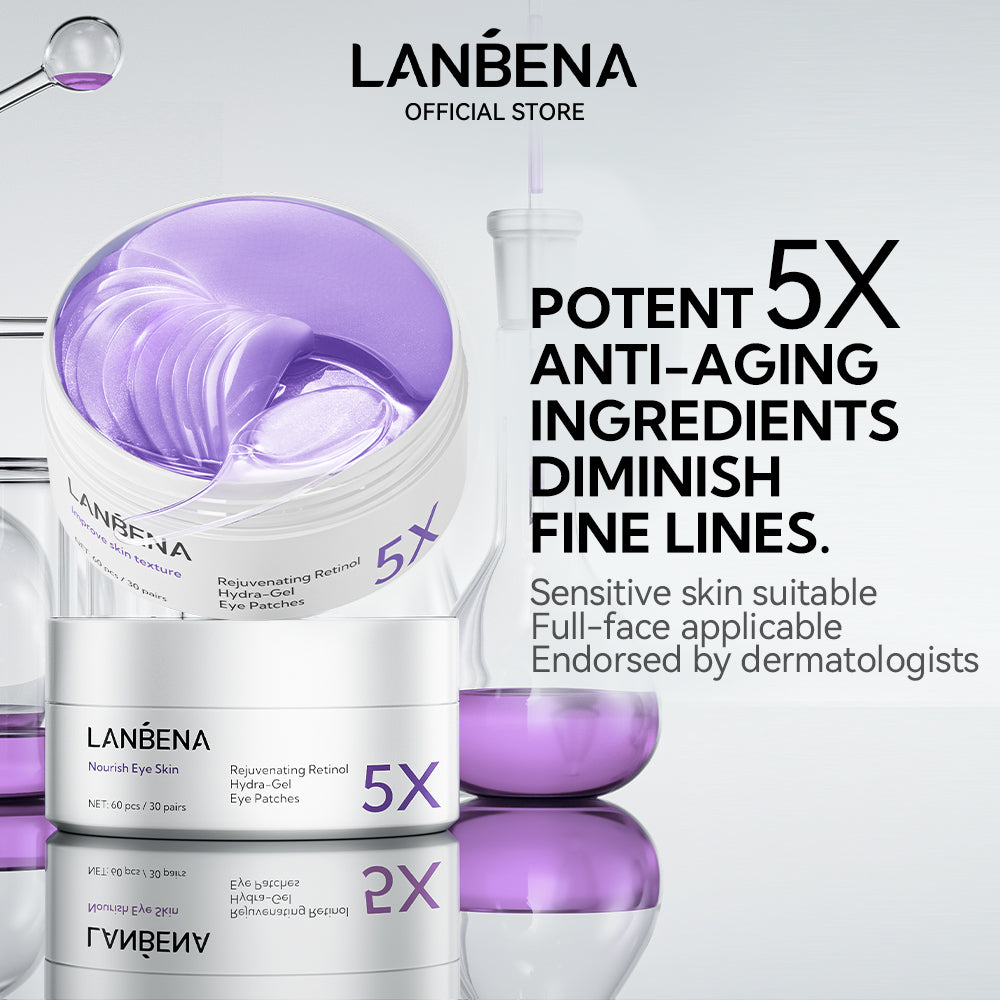 Lanbena Rejuvenating Retinol Hydra-Gel Eye Patches